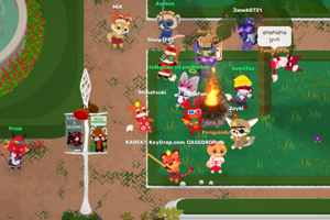 screenshot of "Super Animal Royale"