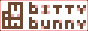 88x31 button of "bitty bunny"
