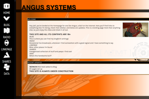 screenshot of "ANGUS SYSTEMS"