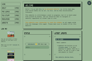 screenshot of "debtdeath"
