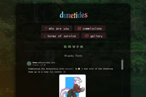 screenshot of "Dunetides"