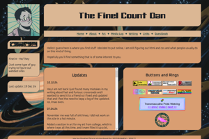 screenshot of "The Finel Count Dan"