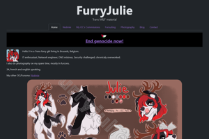 screenshot of "FurryJulie"