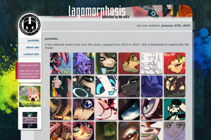 screenshot of "lagomorphosis"