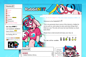 screenshot of "RabbitNET"