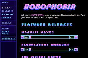 screenshot of "ROBOPHOBIA"