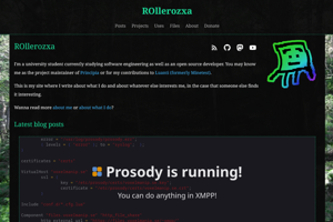 screenshot of "ROllerozxa"