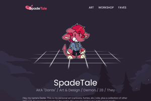 screenshot of "SpadeTale"