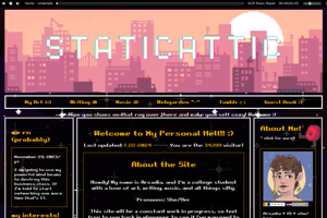 screenshot of "STATICATTIC"