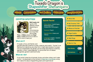 screenshot of "TuxedoDragon"