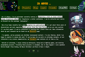 screenshot of "Za Abyss"